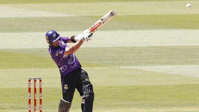 Ben McDermott hits out at the MCG (Photo by Darrian Traynor/Getty Images)