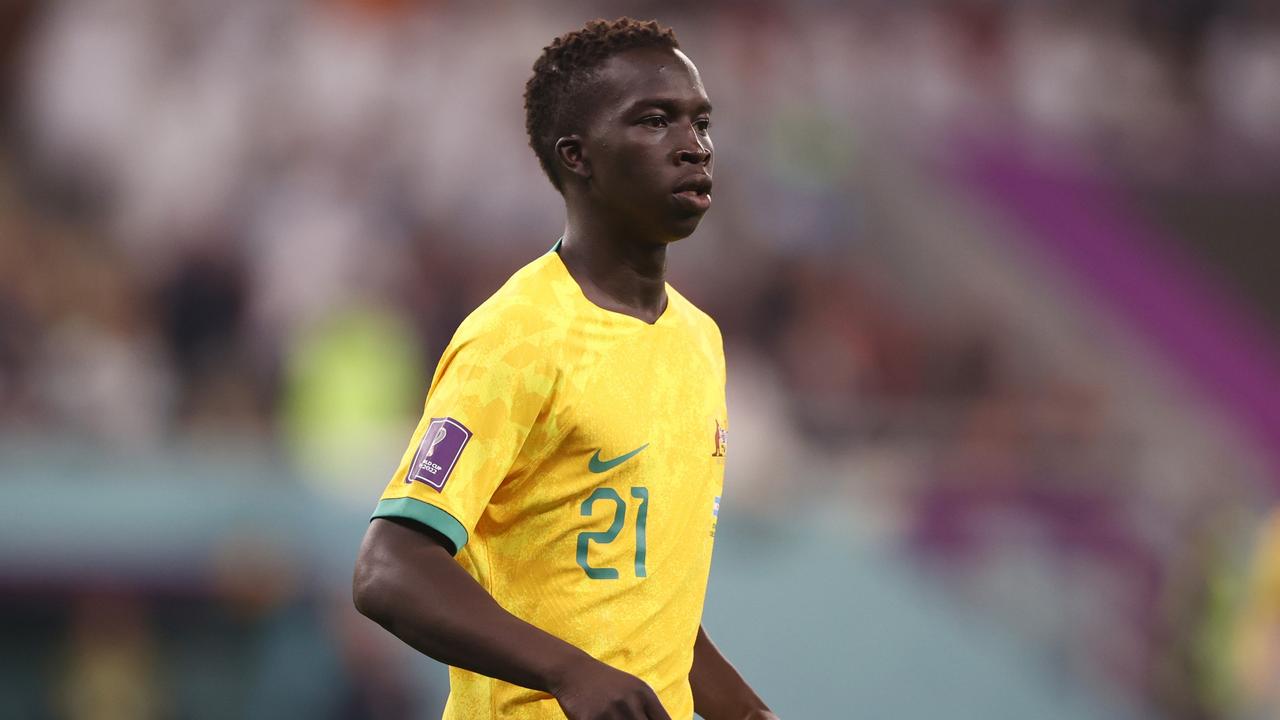 Garang Kuol’s switch to Hearts has been confirmed. (Photo by Robert Cianflone/Getty Images for Football Australia)