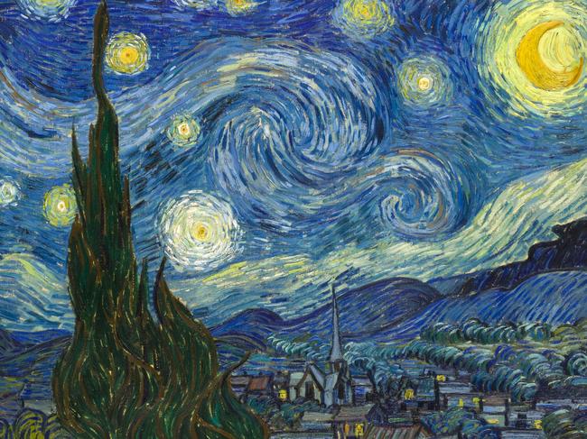 Starry Night, Vincent van Gogh. Van Gogh Alive the Experience. Picture: Grande Experiences