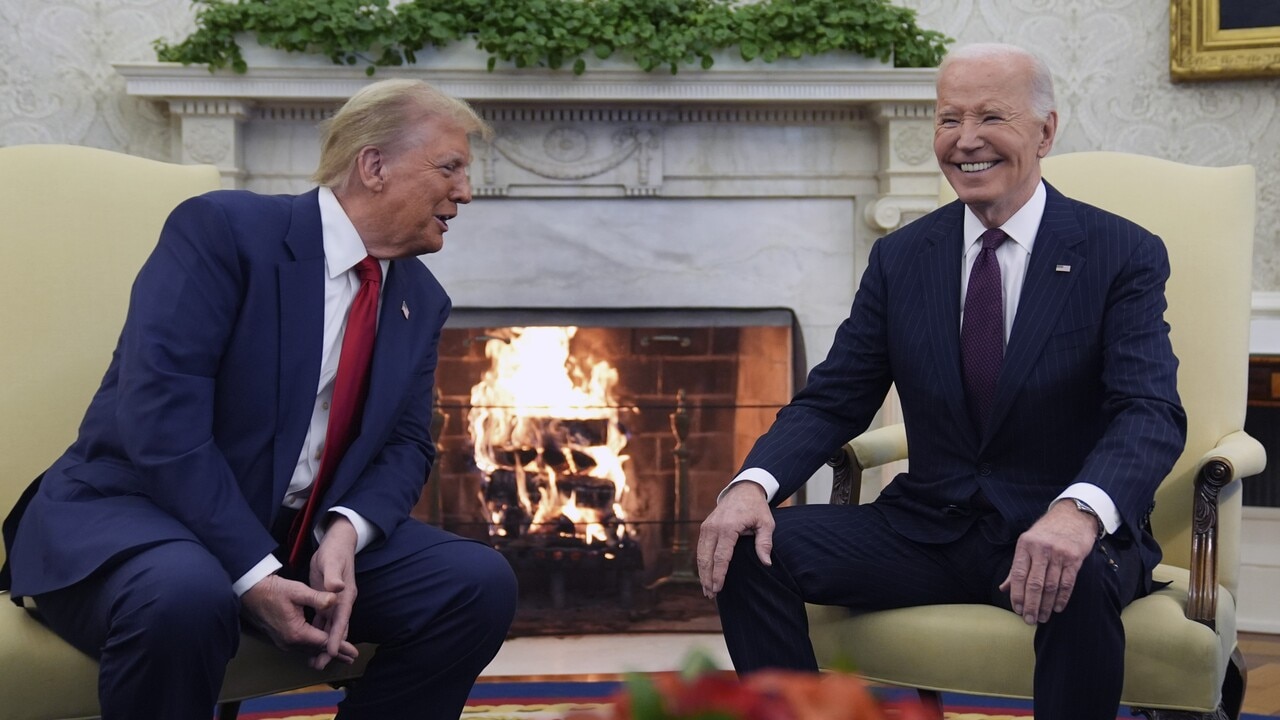 Joe Biden appeared all smiles and happy during meeting with Trump | NT News