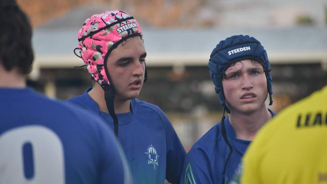 Rockhampton District Secondary Schools Rugby League grand finals, Open D, St Brendan’s College versus The Cathedral College, Browne Park, September 9, 2022.