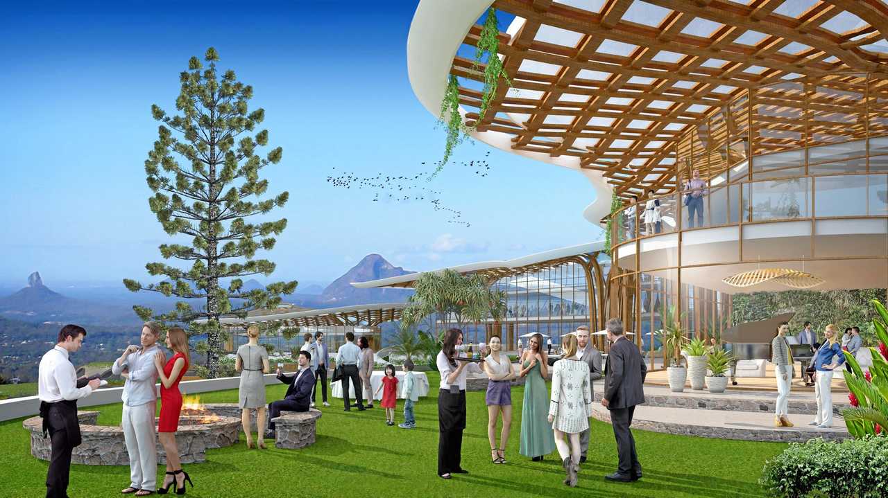 An artist impression of the Badderam entertainment lawn area. Picture: Contributed