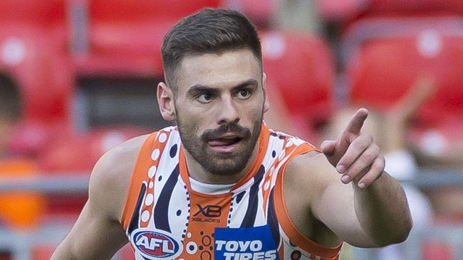 Hawthorn are among a number of clubs linked with Giants midfielder Stephen Coniglio Picture. Phil Hillyard