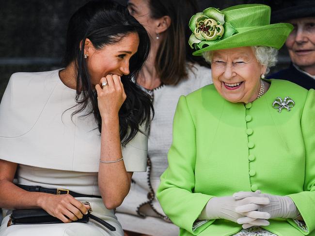 Harry and Meghan previously said they had pursued Netflix to compensate for being cut off from the Royal family financially. Picture: Getty Images