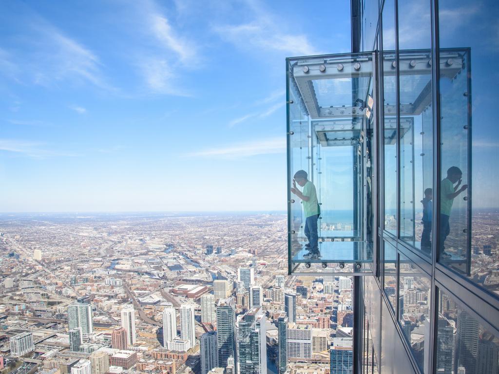 The Skydeck at Willis Tower, Chicago. Picture: Ranvestel Photographic/Chicago Tourism