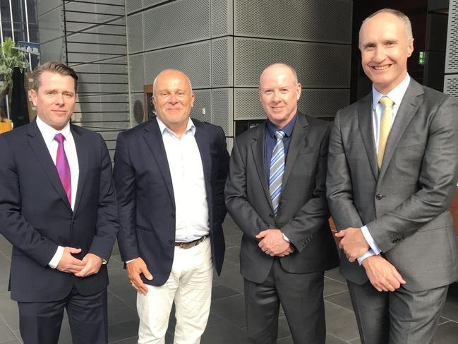 Powerwrap.jpgL-RCEO William Davidson, Head of sales Wes Gillett, CFO Bruce MacDougall and COO James Edmonds