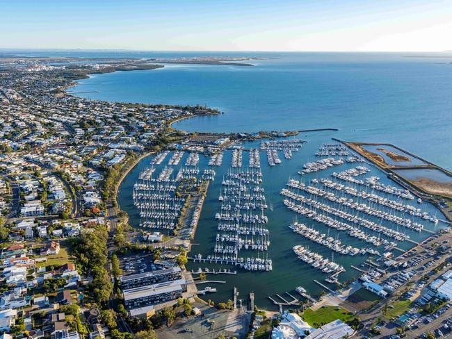 East Coast Marina at Manly Harbour on Brisbane's bayside.