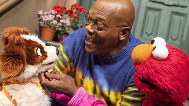 Samuel L. Jackson is a guest on the new season of Sesame Street.