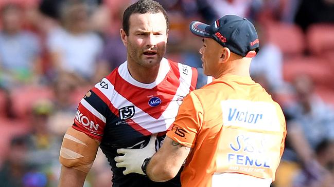 Boyd Cordner has been ruled out after a head knock. Image: Bradley Kanaris/Getty Images