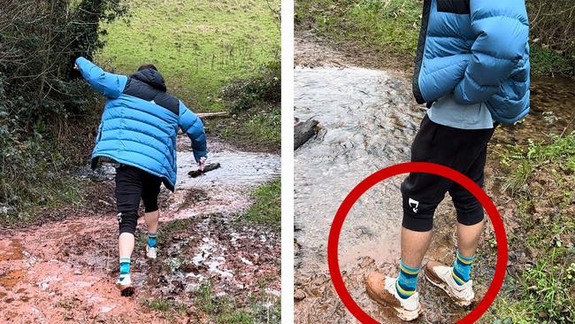 6. Hikes are not Hoka-friendlyYou might get away with hiking in trainers in Australia, but in England you'll want hiking boots. Both in the Quantocks and on the Cheddar Gorge Trail I felt like I was ice skating down the mountain, such was the mud. And cleaning my shoes so I didn't get treated like a leper at Border Security on my way back home was a mission. 