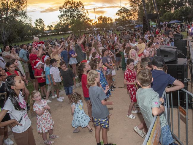 The crowds flocked to the 2024 Mildura Christmas Carols. Picture: Noel Fisher