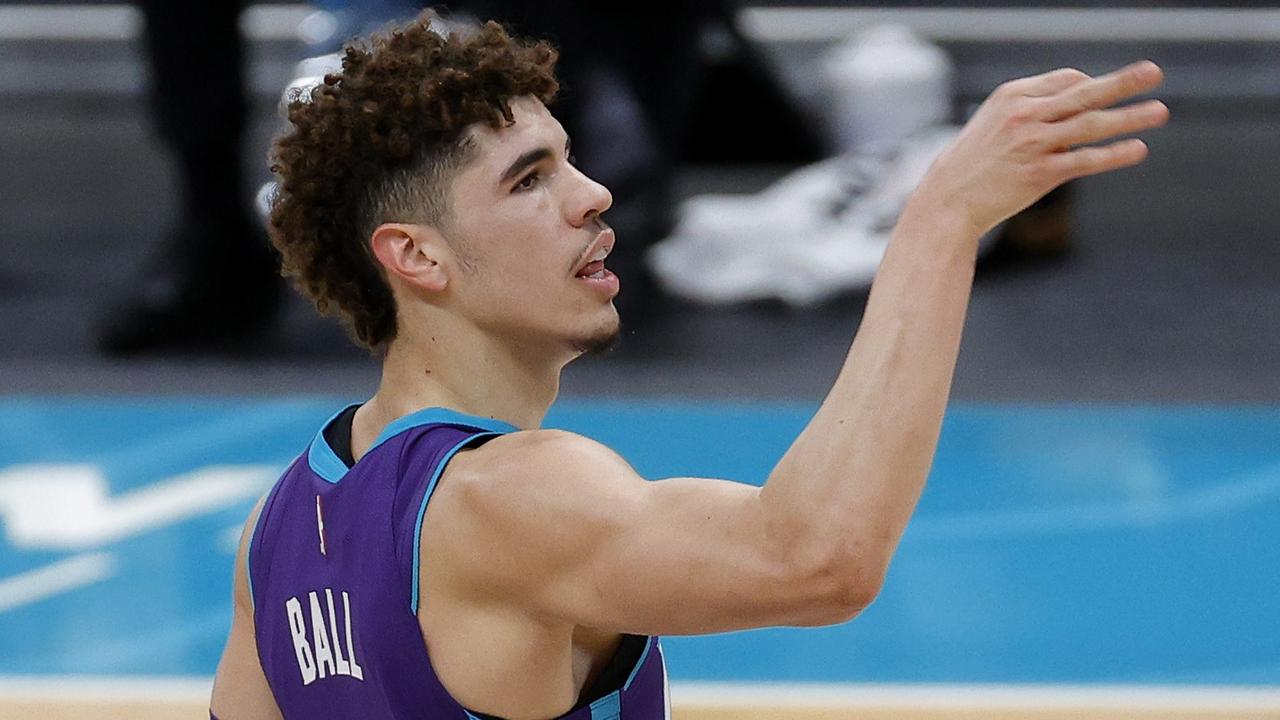 LaMelo Ball is just getting better and better. Photo: Jared C. Tilton/Getty Images/AFP