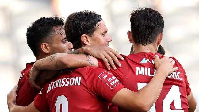 Western Sydney Wanderers recorded a big win. Photo: Brendon Thorne/Getty Images.