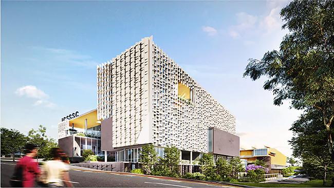 Artist's impression of the Inner City South State Secondary College.