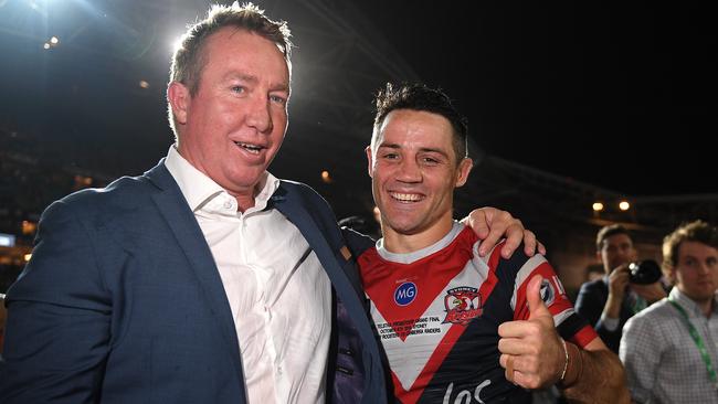 Cronk will join Trent Robinson’s staff. AAP Image/Dan Himbrechts.