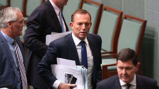 Tony Abbott says terror incidents must be dealt with as quickly as possible with ‘shoot to kill’ powers. Picture: Kym Smith