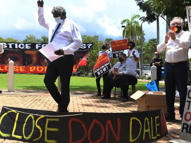 Tears as voices of Don Dale echo outside parliament