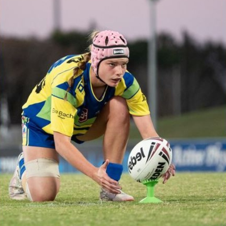 Cianna Faulkner of Wanderers took out the award in the MDRL under-16 girls competition. Picture: SUPPLIED