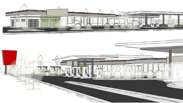 The proposed service station complex at Northern Sands, in Barron, was refused by the Cairns Regional Council in 2017. Picture: Cairns Regional Council