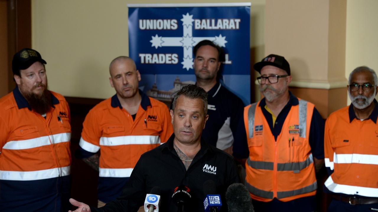 Mr Hayden said workers were angry. Picture: NCA NewsWire / Andrew Henshaw