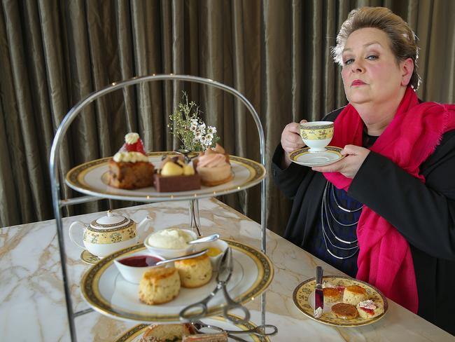 Anne Hegerty during a visit to Melbourne. Picture: Ian Currie