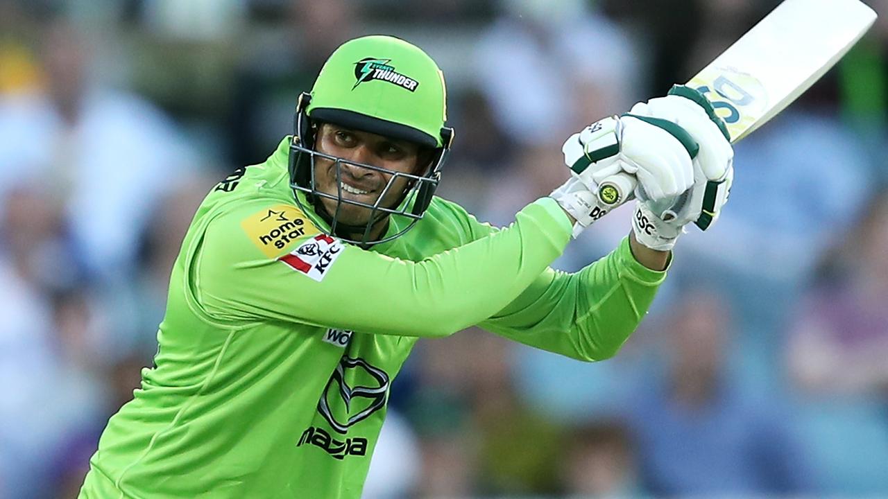 Usman Khawaja was a key player for Sydney Thunder in BBL10. Picture: Mark Kolbe/Getty Images