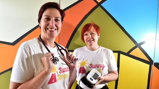 Dr Nova Evans and Sonia Goodwin are the team from Sunny Street, providing health care to homeless and vulnerable people.