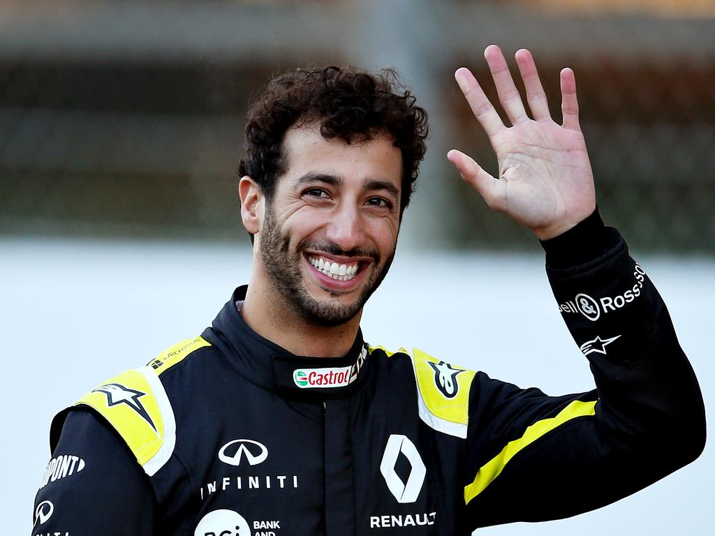 Daniel Ricciardo finished ninth in the 2020 F1 championship