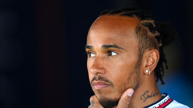 Lewis Hamilton of Great Britain has refused to talk to Masi in Australia. (Photo by Quinn Rooney/Getty Images)