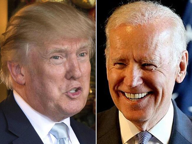 Donald Trump may face Joe Biden in a presidential showdown.