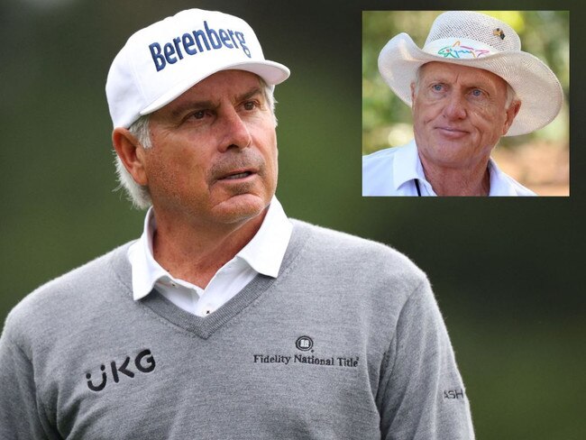 Fred Couples and greg norman