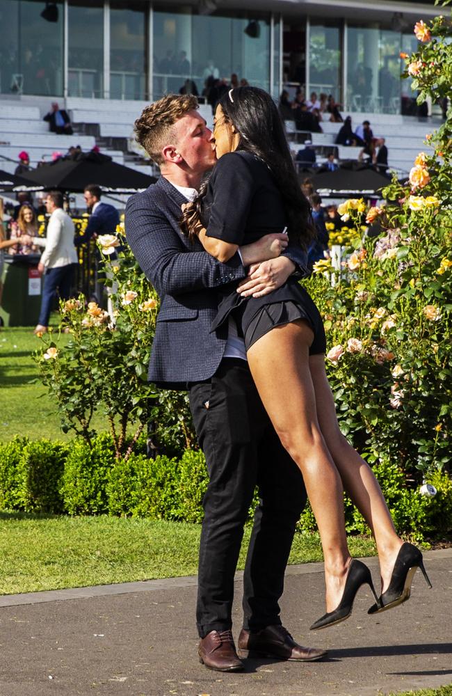 Young love. Picture: Jenny Evans/Getty Images