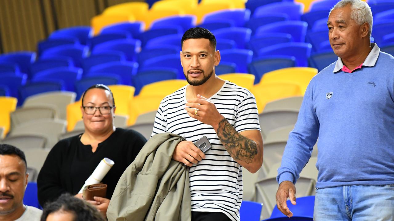 Israel Folau is a devoted born again Christian whose homophobic remarks landed him in hot water with Rugby Australia. Picture: AAP