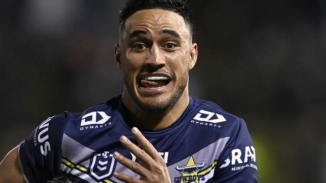 NRL 2024 RD22 Wests Tigers v North Queensland Cowboys - Valentine Holmes. Picture: NRL Photos