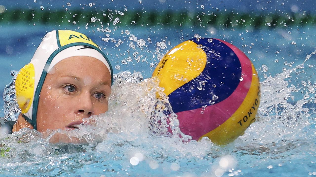 Rowie Webster of Team Australia. Picture: Al Bello/Getty Images