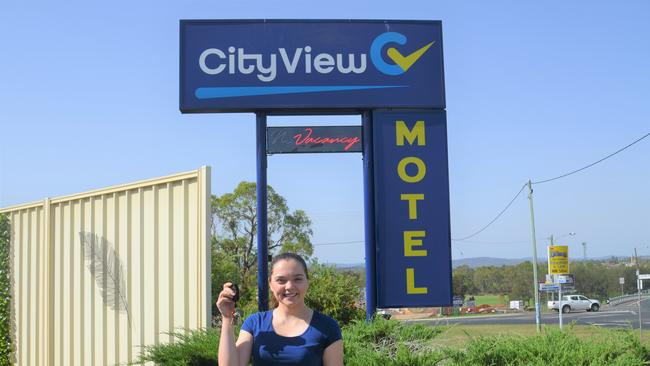 Nina Bloom City View motel owner