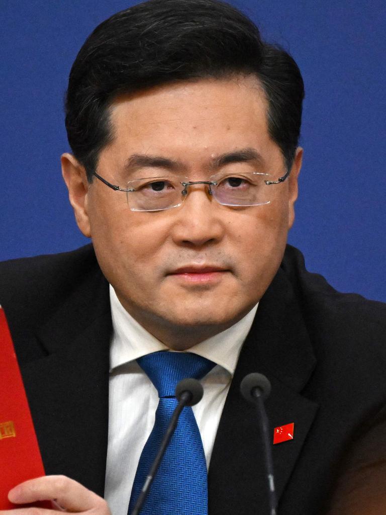 China's Foreign Minister Qin Gang was mysteriously ousted. Picture: Noel Celis/AFP