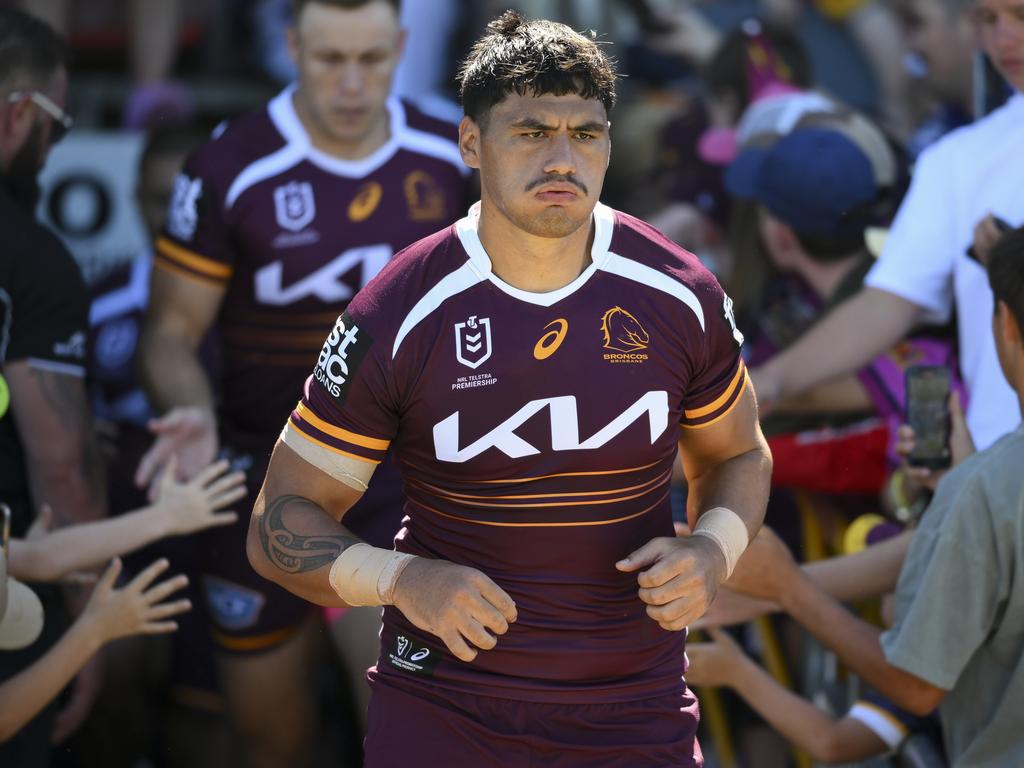 Ben Te Kura is firmly in the mix for a round one appearance for the Broncos. Picture: NRL Photos