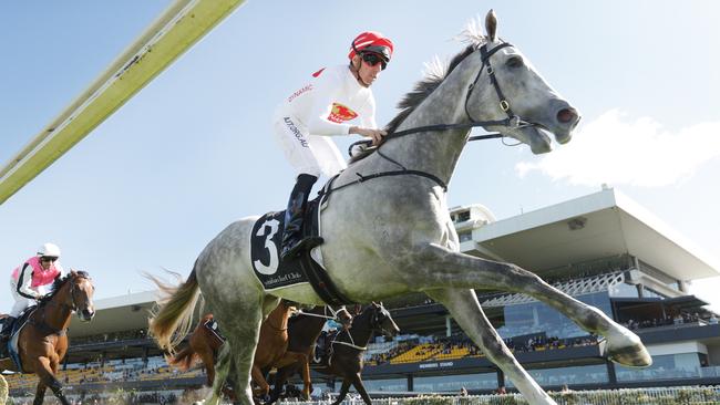 Love Tap wins the Gloaming Stakes. Photo Getty Images