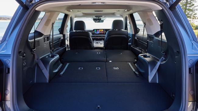 Space anyone? You could throw a party in the back of the Hyundai Palisade.