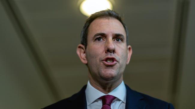 Treasurer Jim Chalmers in Parliament House in Canberra. Picture: Gary Ramage