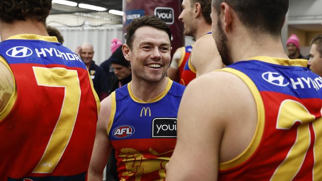 Lachie Neale says the Lions couldn’t be in better form. Picture: Daniel Pockett/Getty Images