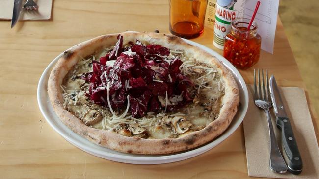 A25’s Truffle Pizza. Picture:Andrew Tauber