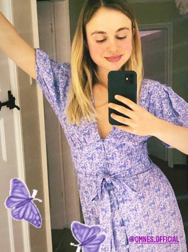 Lady Amelia Windsor has done some modelling. Picture: Instagram