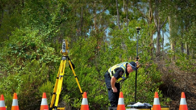 A 19-year-old man is trapped in a car after a single vehicle crash on the Arnhem Hwy.