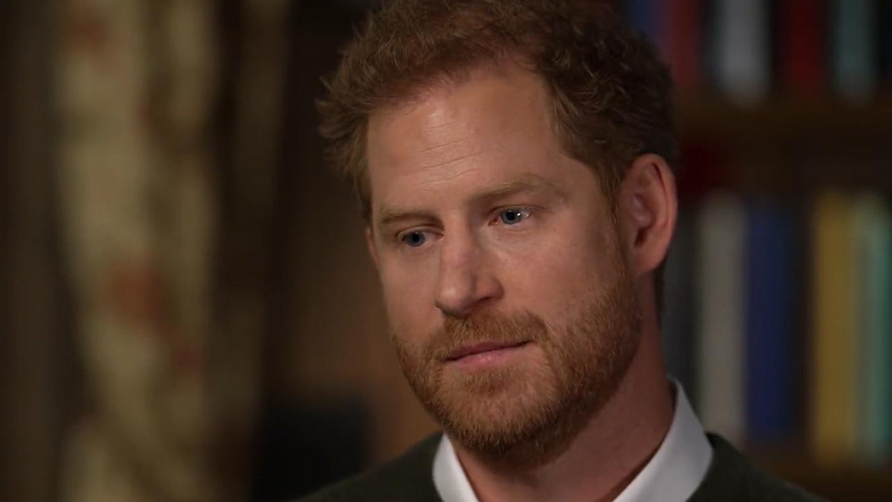 Prince Harry. Picture: CBS