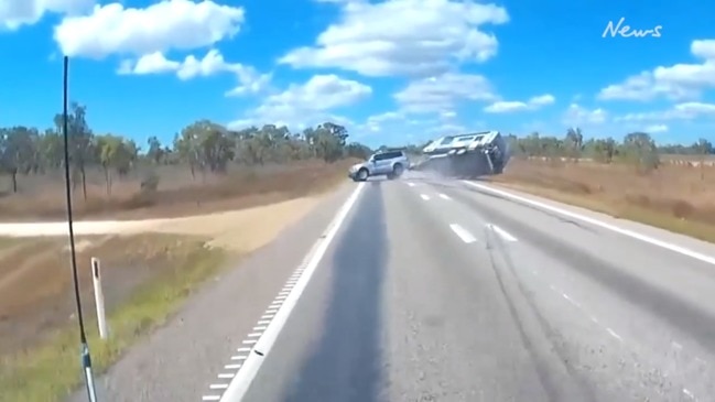 Caravan rollover — when overtaking goes wrong