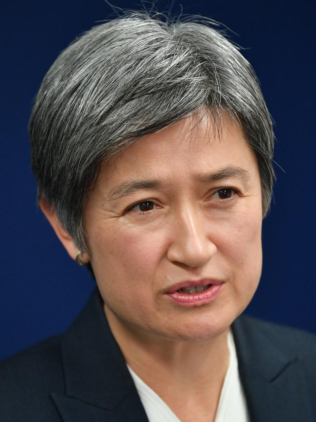 Labor Senator for South Australia Penny Wong said the state’s chief public health officer had done a great job. Picture: AAP Image/David Mariuz