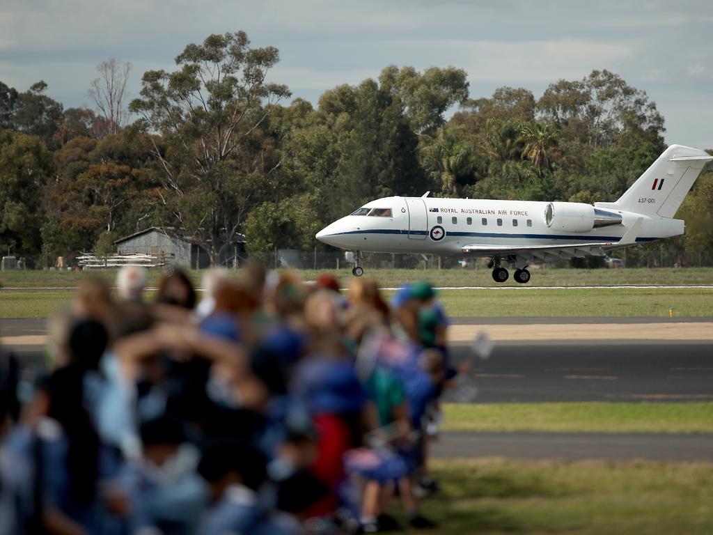 Touchdown. Picture: Spencer/Getty Images.