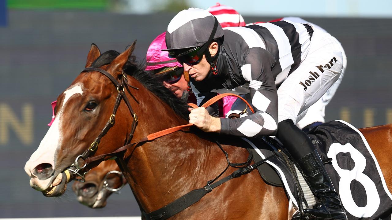 Disneck and Josh Parr storm home to win at Rosehill. Picture: Getty Images